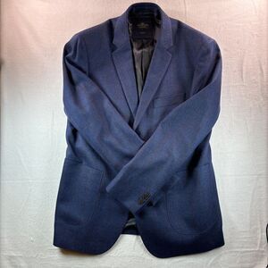 Rodd & Gunn Sports Fit Italy Long Sleeve Blazer Blue And Brown Size XL
